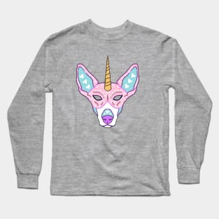 Unicorn Hound Mask Long Sleeve T-Shirt